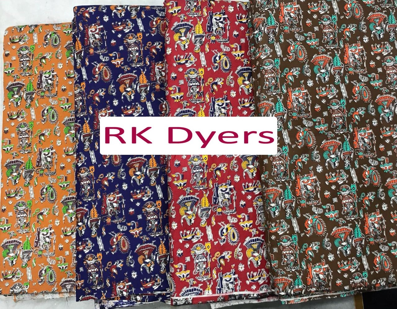 Traditional Printed Cotton Fabric