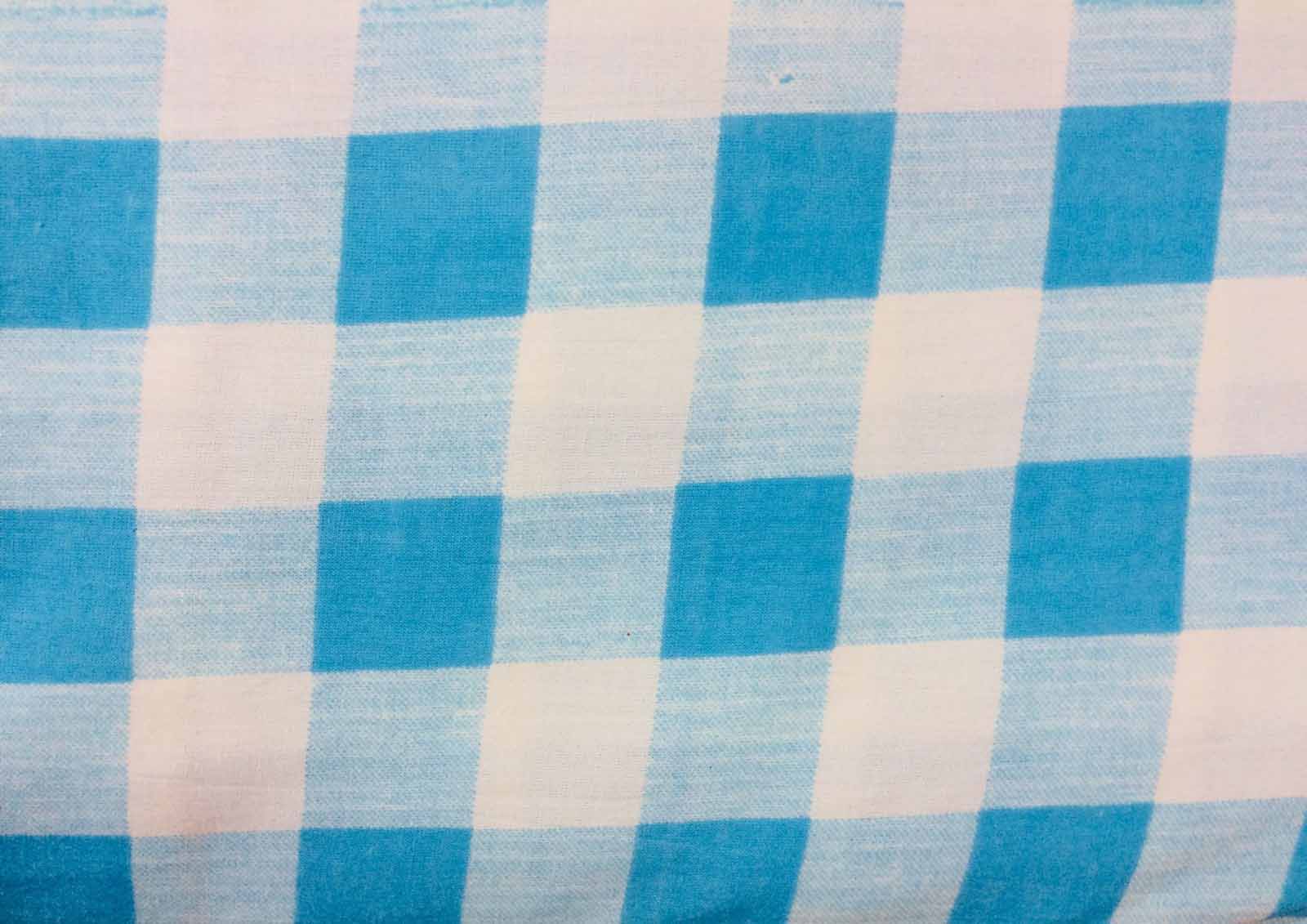 Checks Printed Rayon Fabric