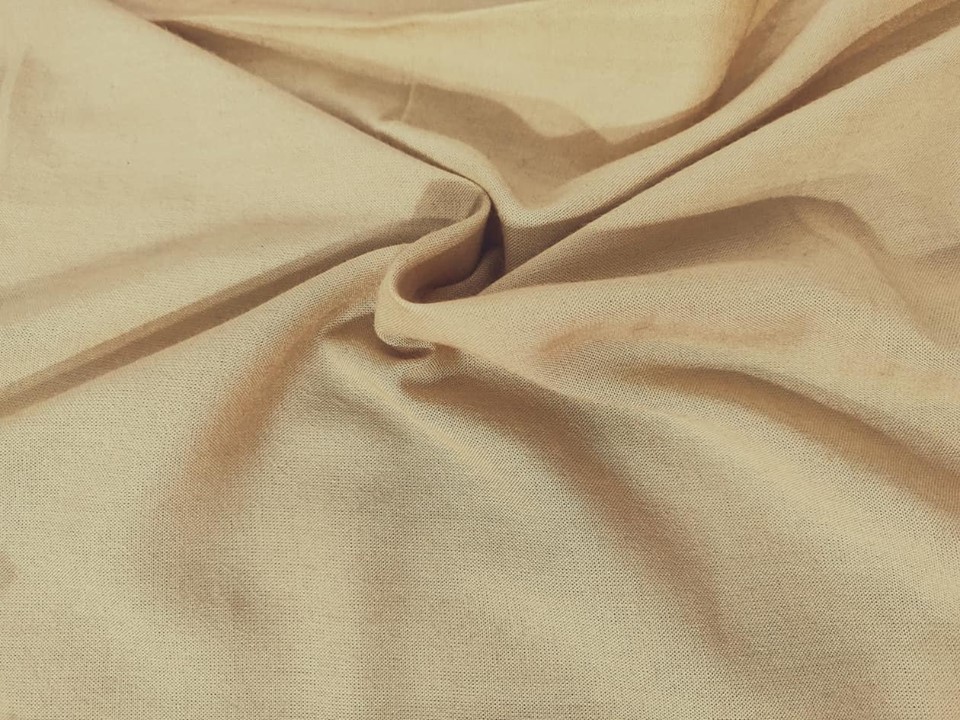 Beige Rayon Fabric